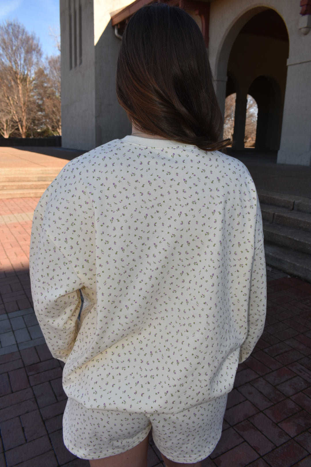 Ditsy Floral Sweatshirt