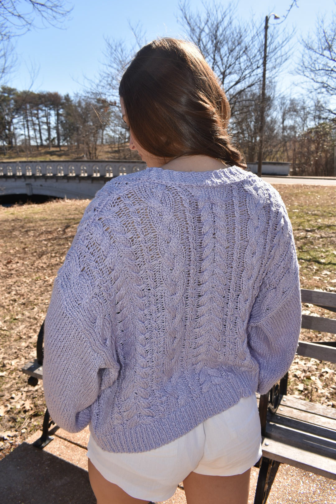 Purple Haze Knit Cardigan