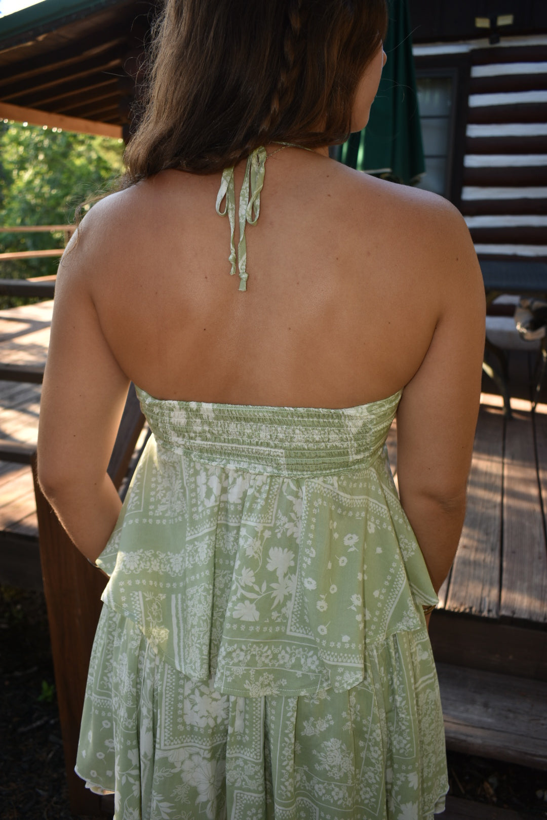 Wildflower Patched Halter Top