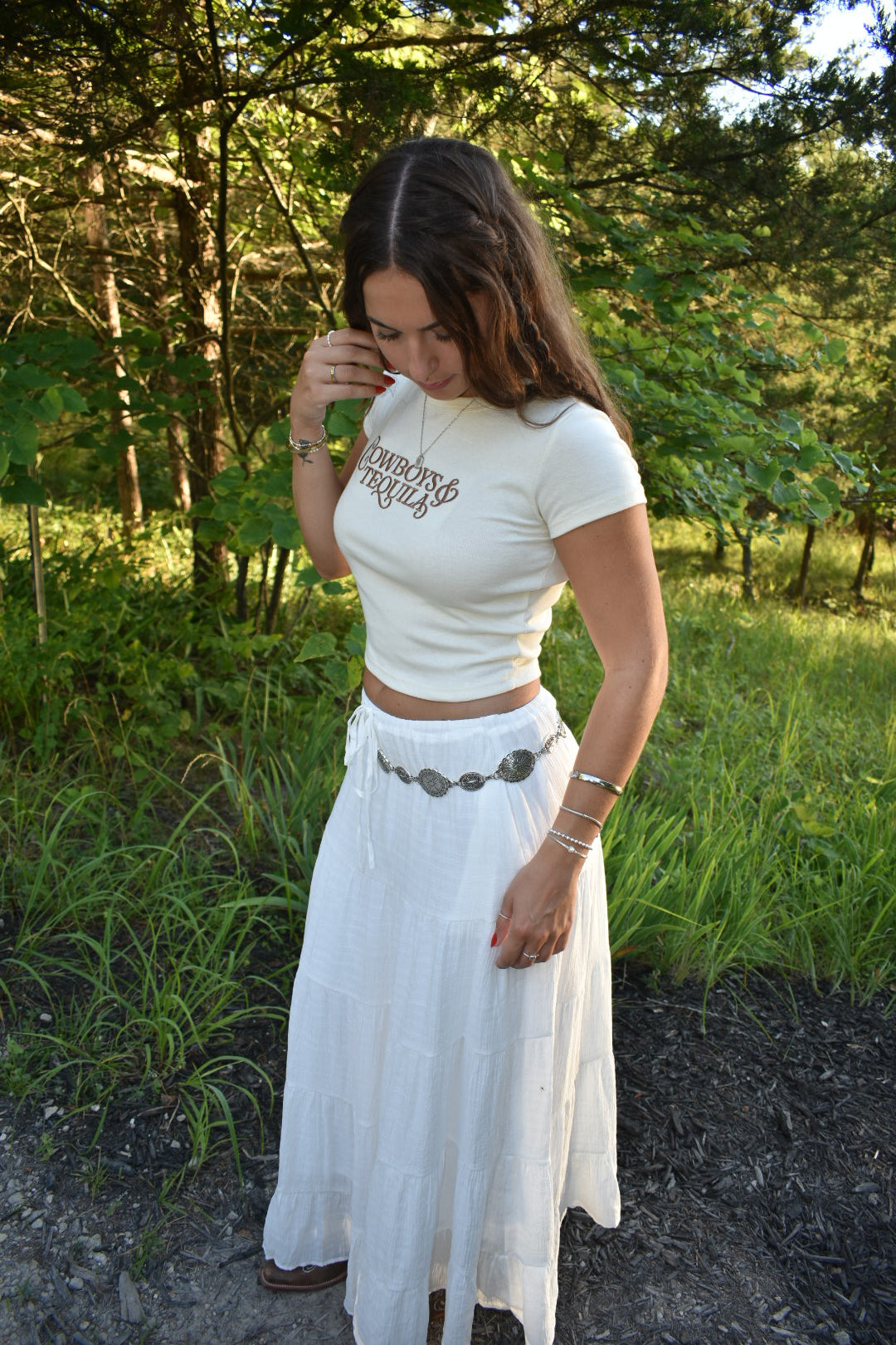 Jolene Tiered Maxi Skirt