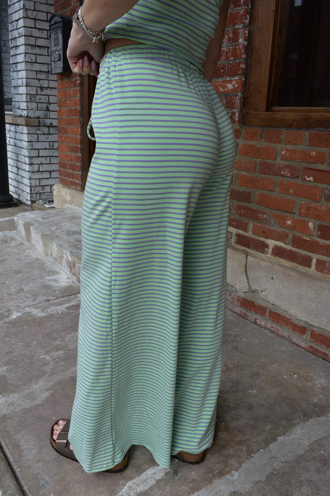 Veronica Striped Lounge Pants