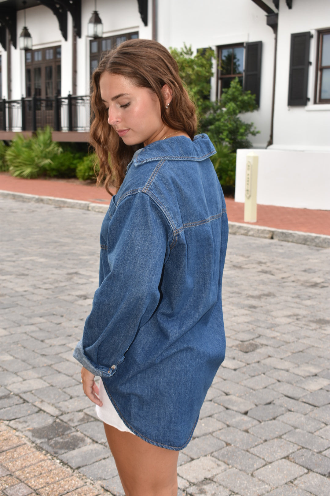 Dolce Denim Button Down