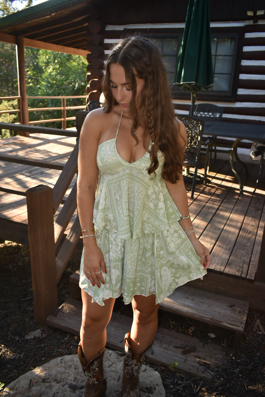 Wildflower Patched Skirt