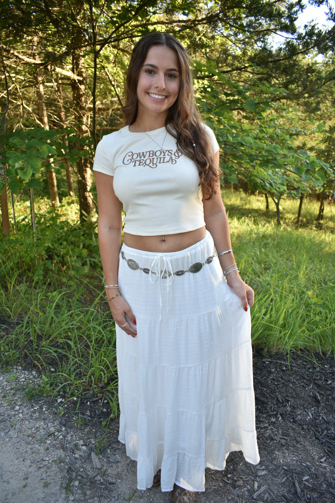 Jolene Tiered Maxi Skirt