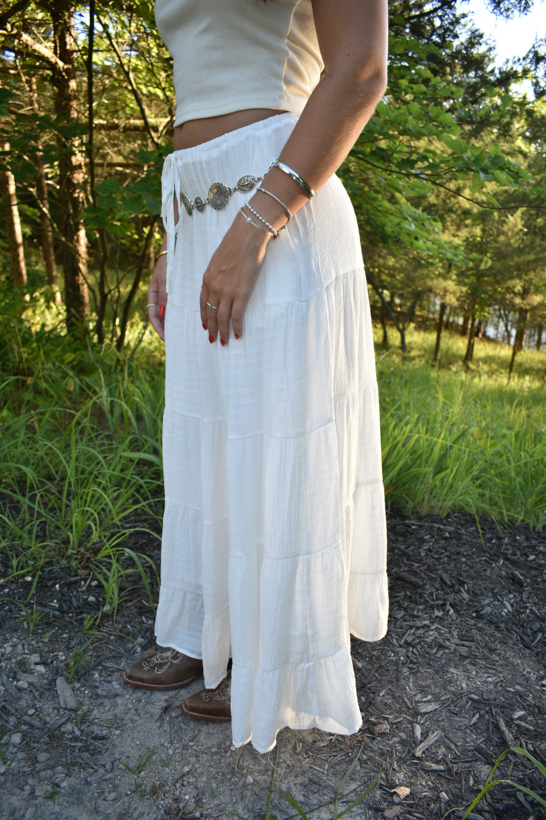 Jolene Tiered Maxi Skirt