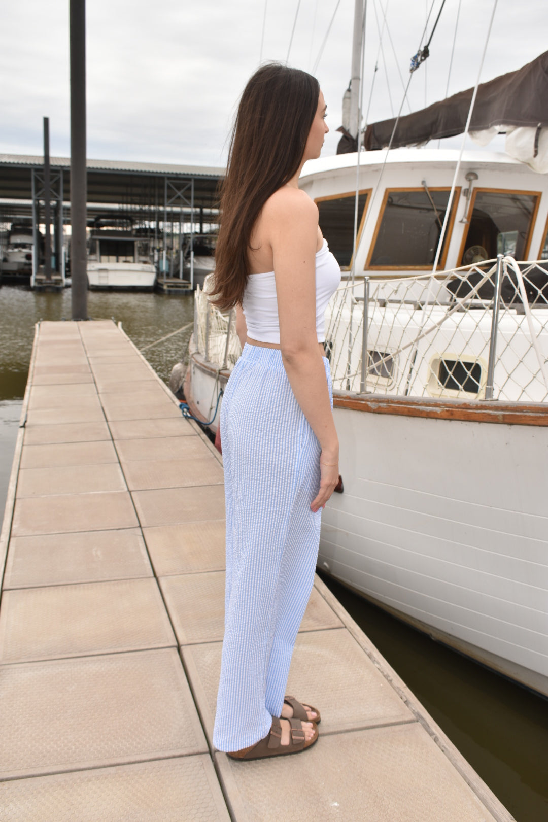 Harbor Striped Pants