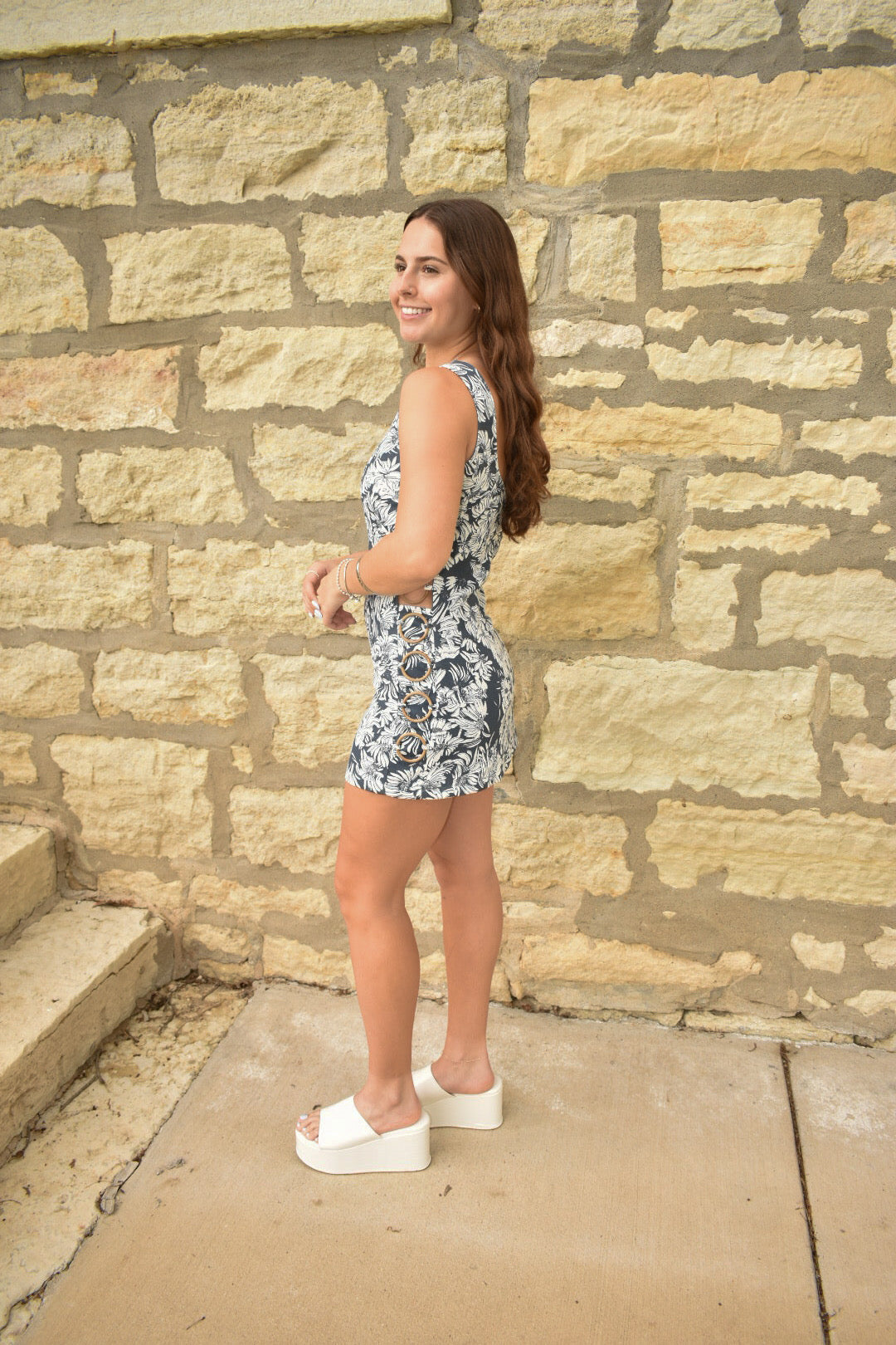 Lotus Oasis Mini Dress