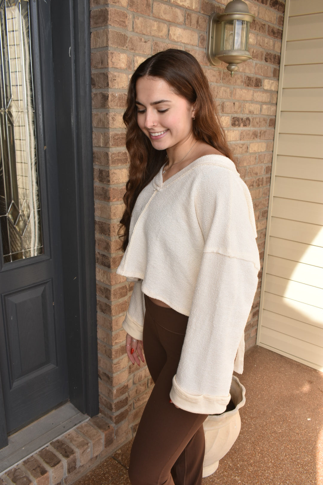 Boho Bliss Adjustable Tie Pullover