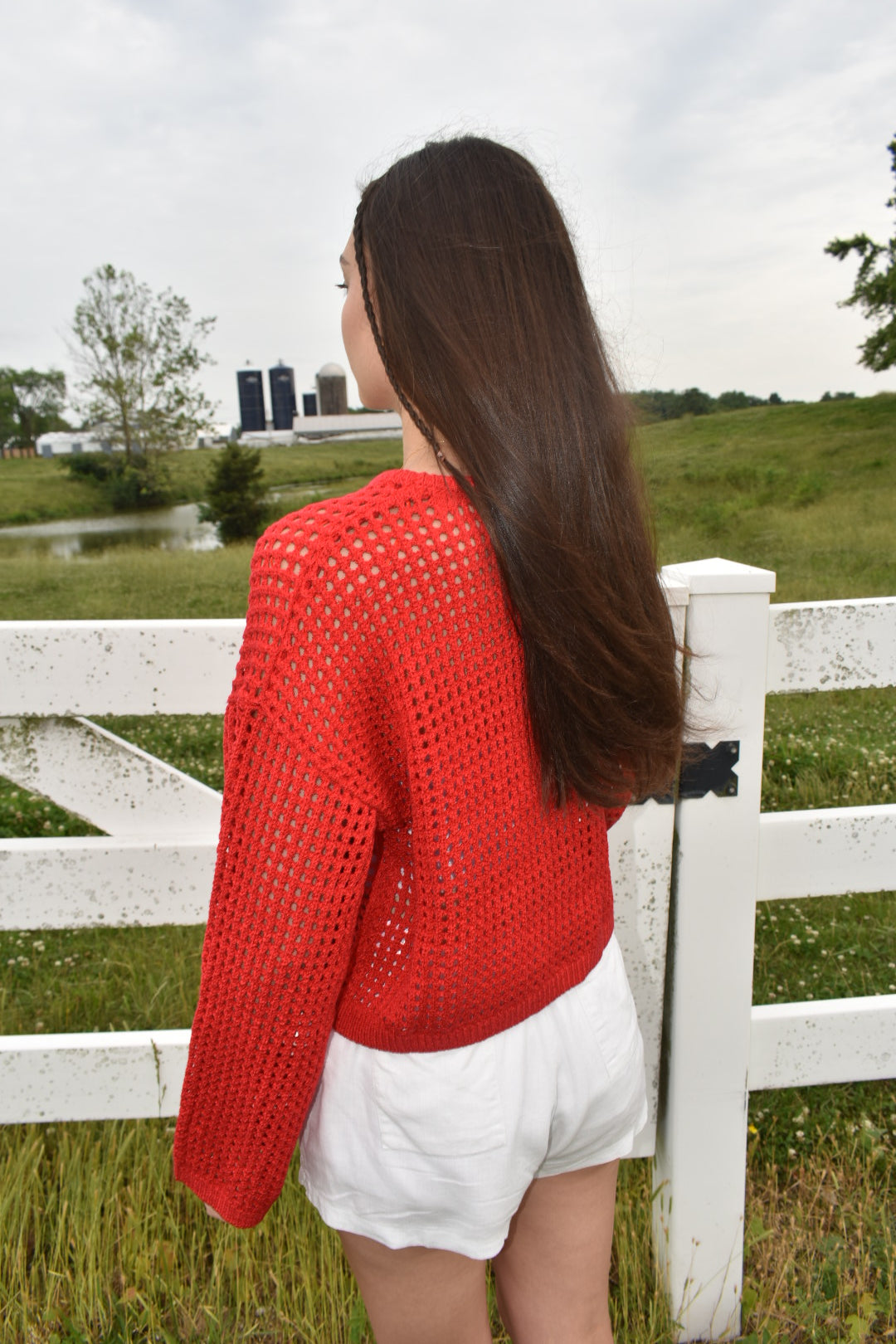 All-American Crochet Sweater