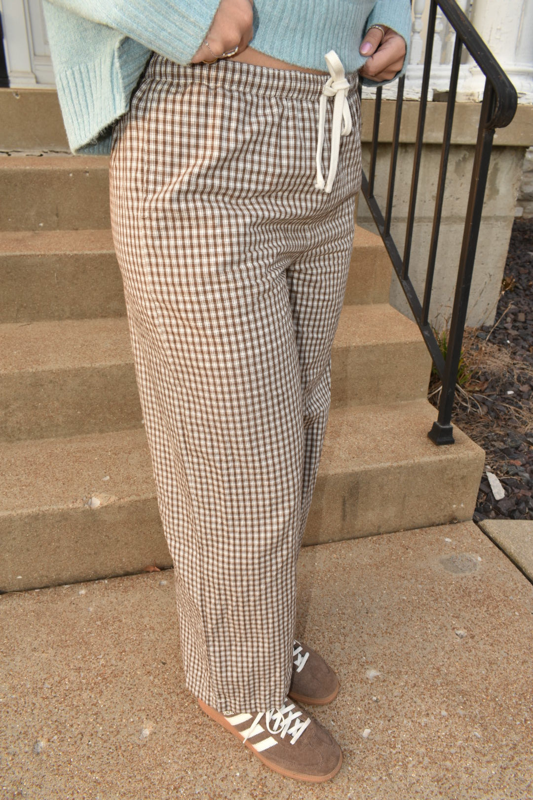 Cinnamon Spice Plaid Pants