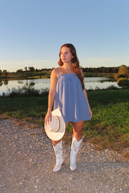 Blue Ridge Gingham Mini