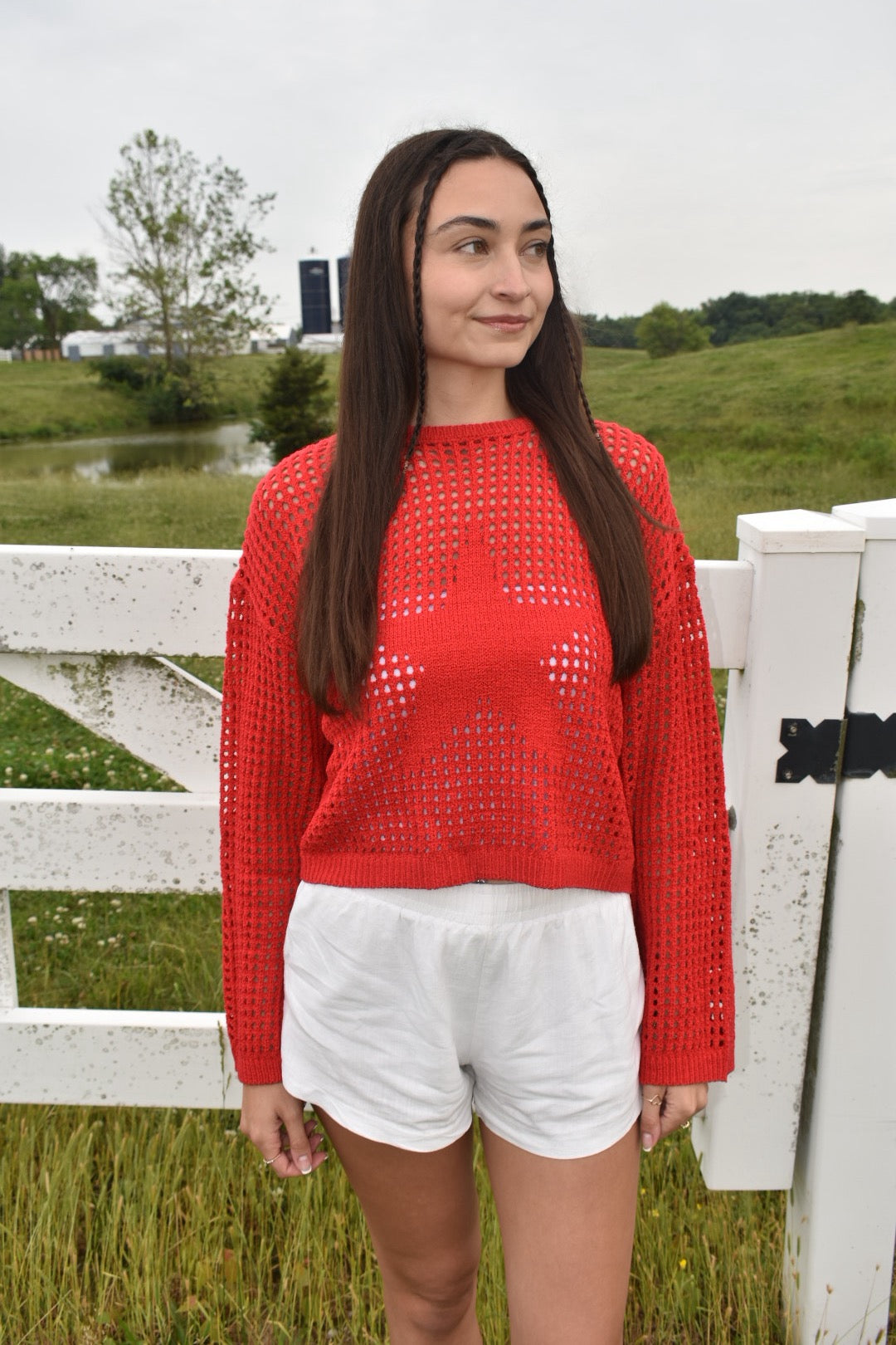 All-American Crochet Sweater