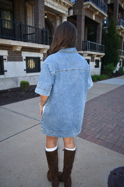 Brooklyn Denim Dress