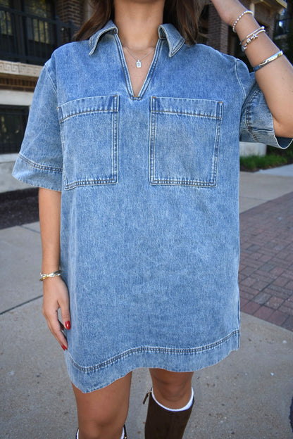 Brooklyn Denim Dress