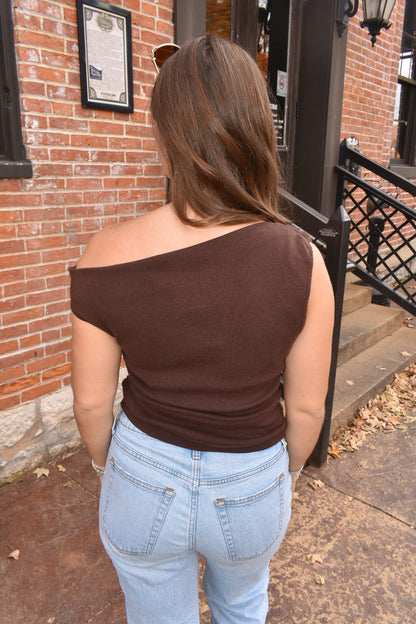 Cocoa Kissed Knit Top