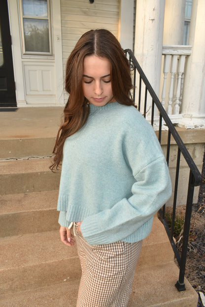Frosted Grace Bow Sweater