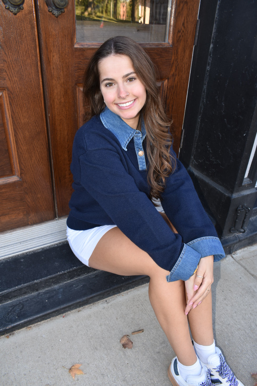 Midnight Denim Sweater