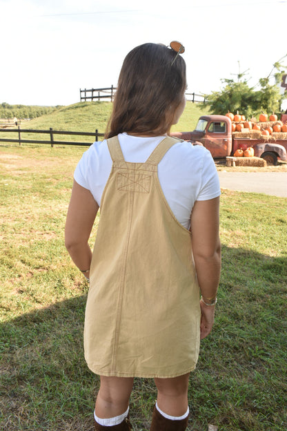 Honey Harvest Overall Dress