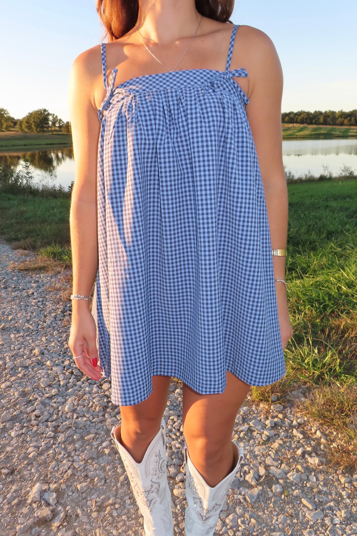 Blue Ridge Gingham Mini