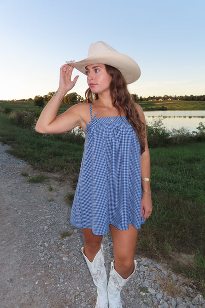 Blue Ridge Gingham Mini