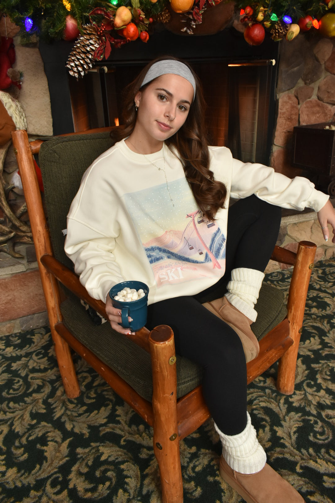 Meet Me At The Lodge Crewneck