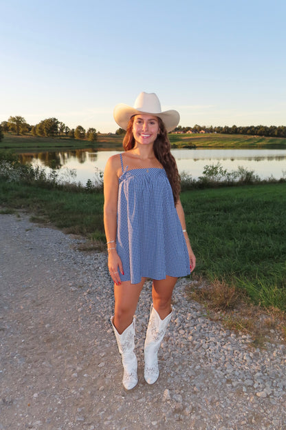Blue Ridge Gingham Mini