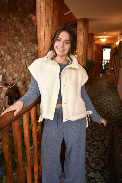 Snowed In Fleece Vest