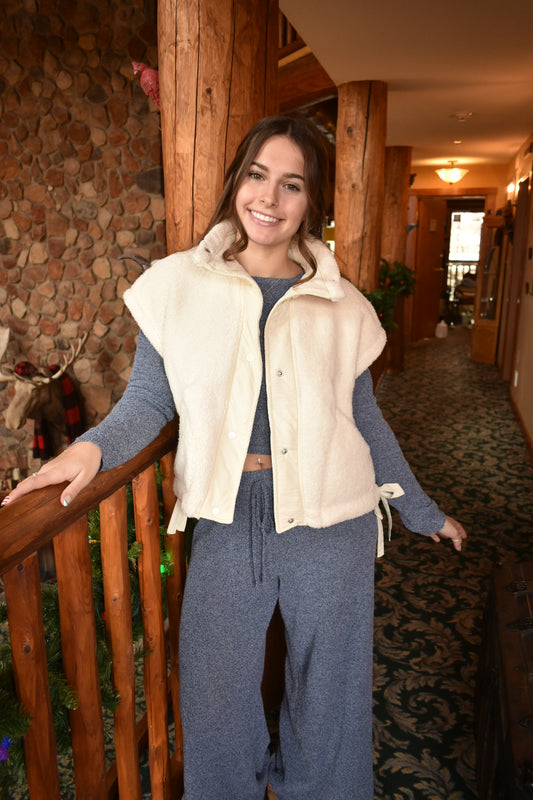 Snowed In Fleece Vest