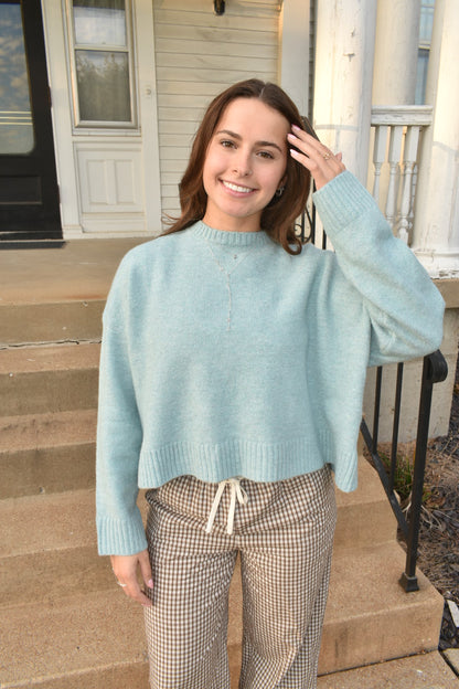 Frosted Grace Bow Sweater