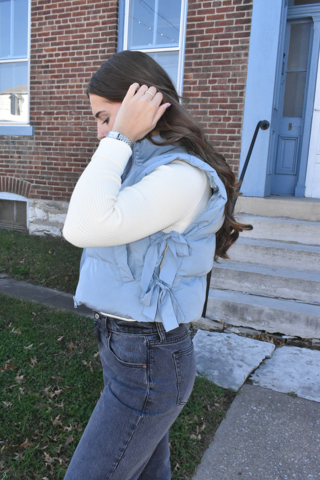 Aspen Blue Puffer Vest