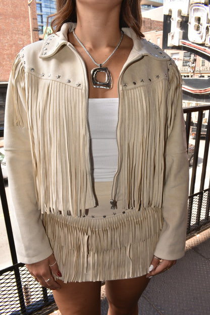 Broadway Babe Fringe Jacket
