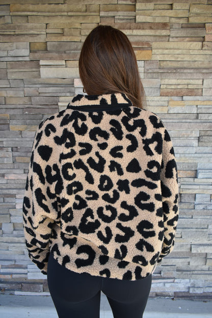 Leopard Luxe Sherpa