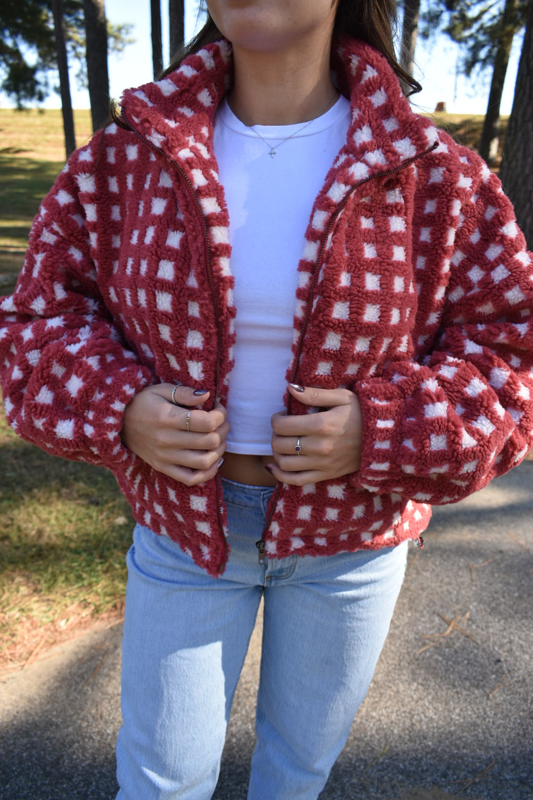 Morello Cherry Puffer Jacket