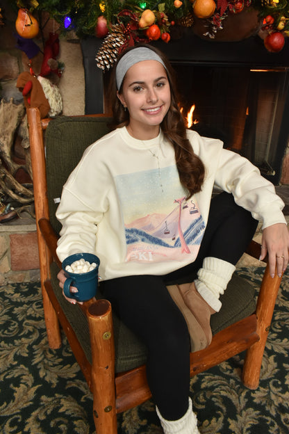 Meet Me At The Lodge Crewneck