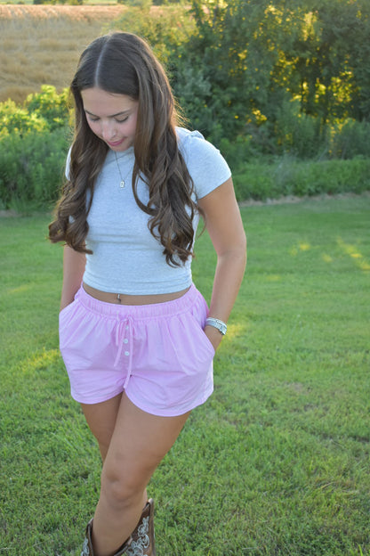 Pink Boxer Shorts