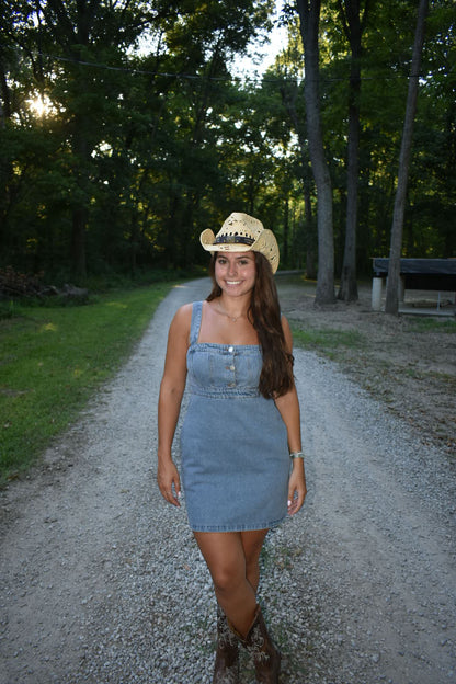 Denim Mini Dress