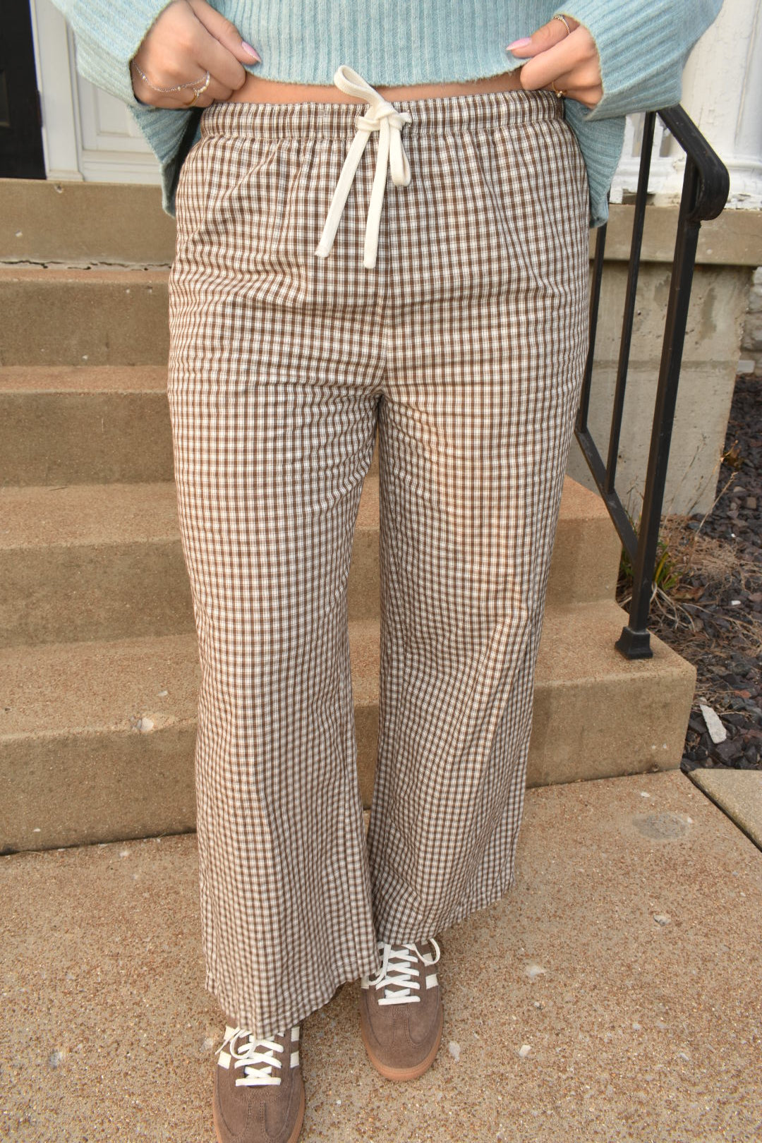 Cinnamon Spice Plaid Pants