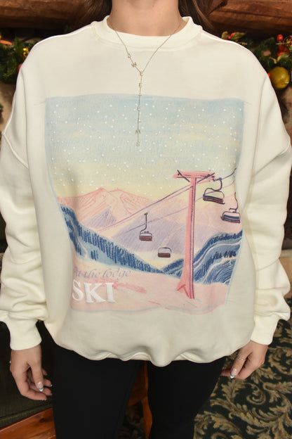 Meet Me At The Lodge Crewneck