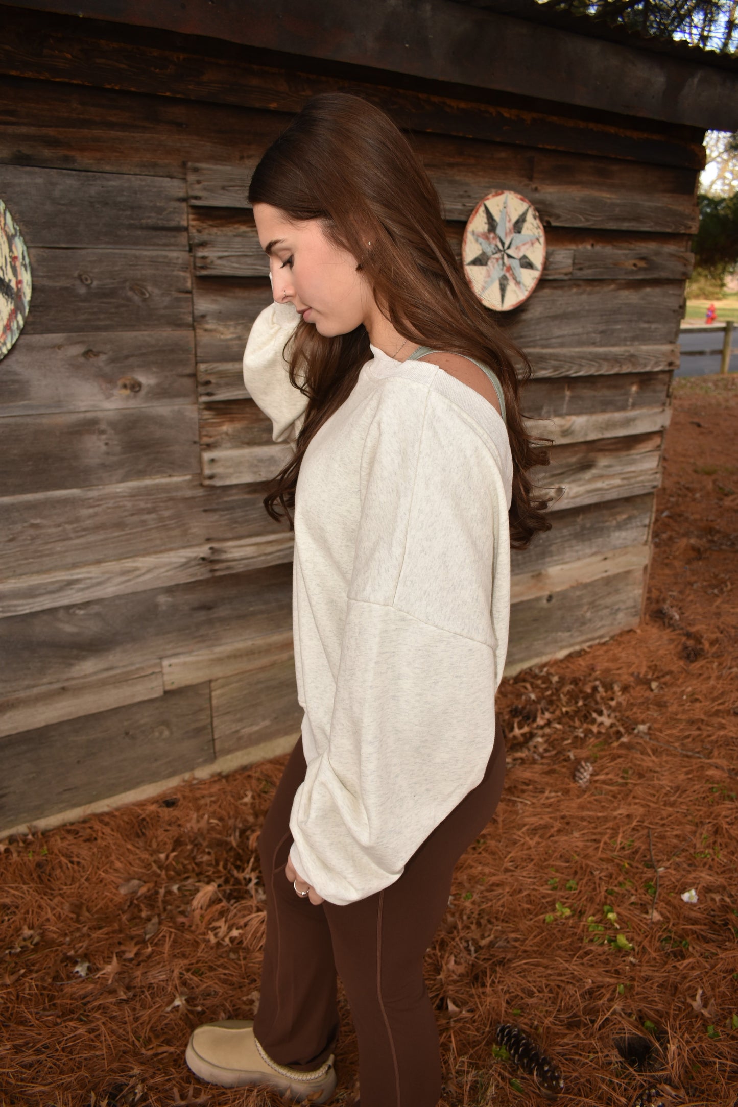 Reversible Crisscross Sweater