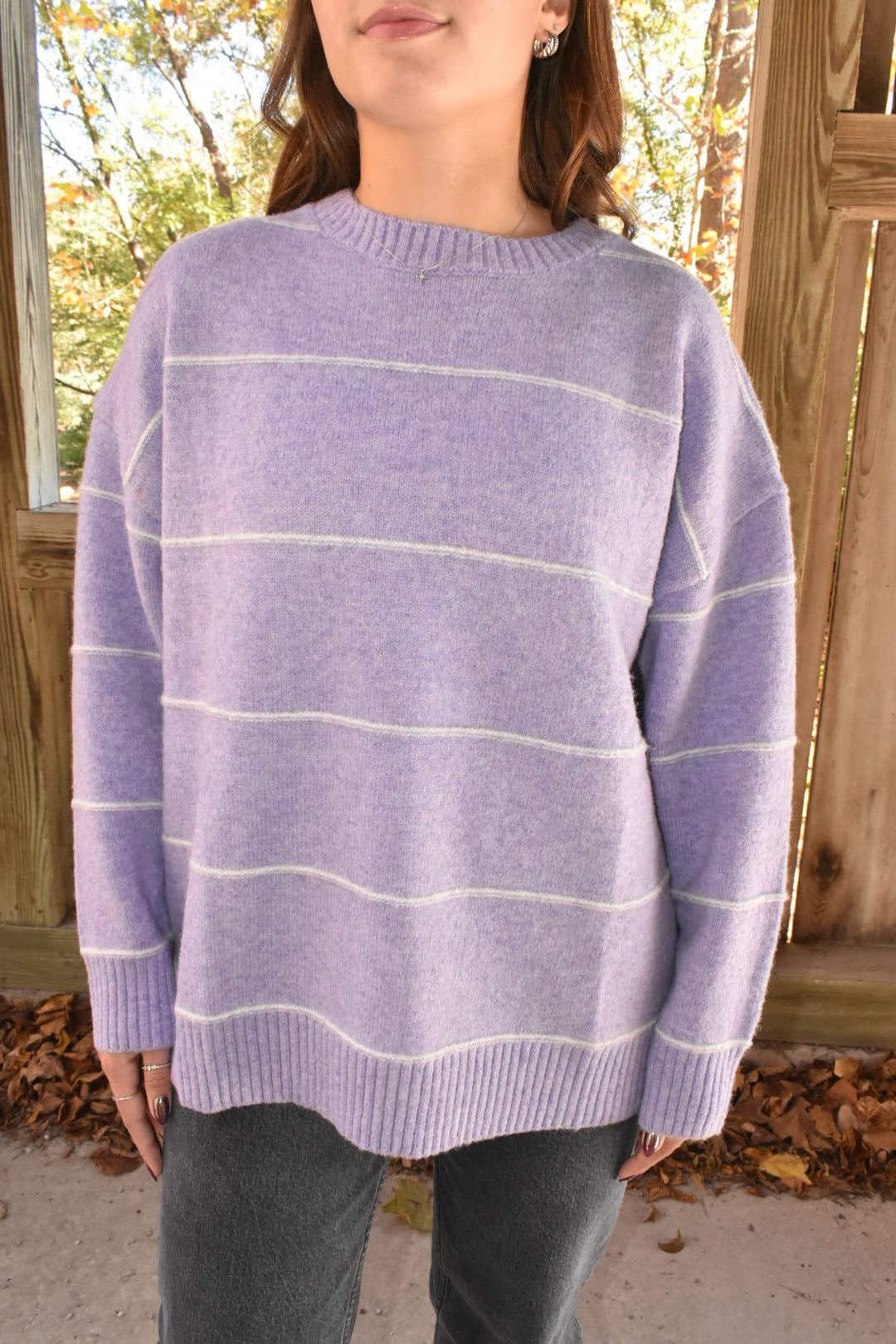 Lavender Fields Sweater