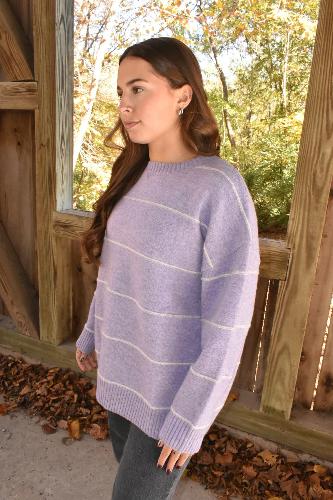 Lavender Fields Sweater