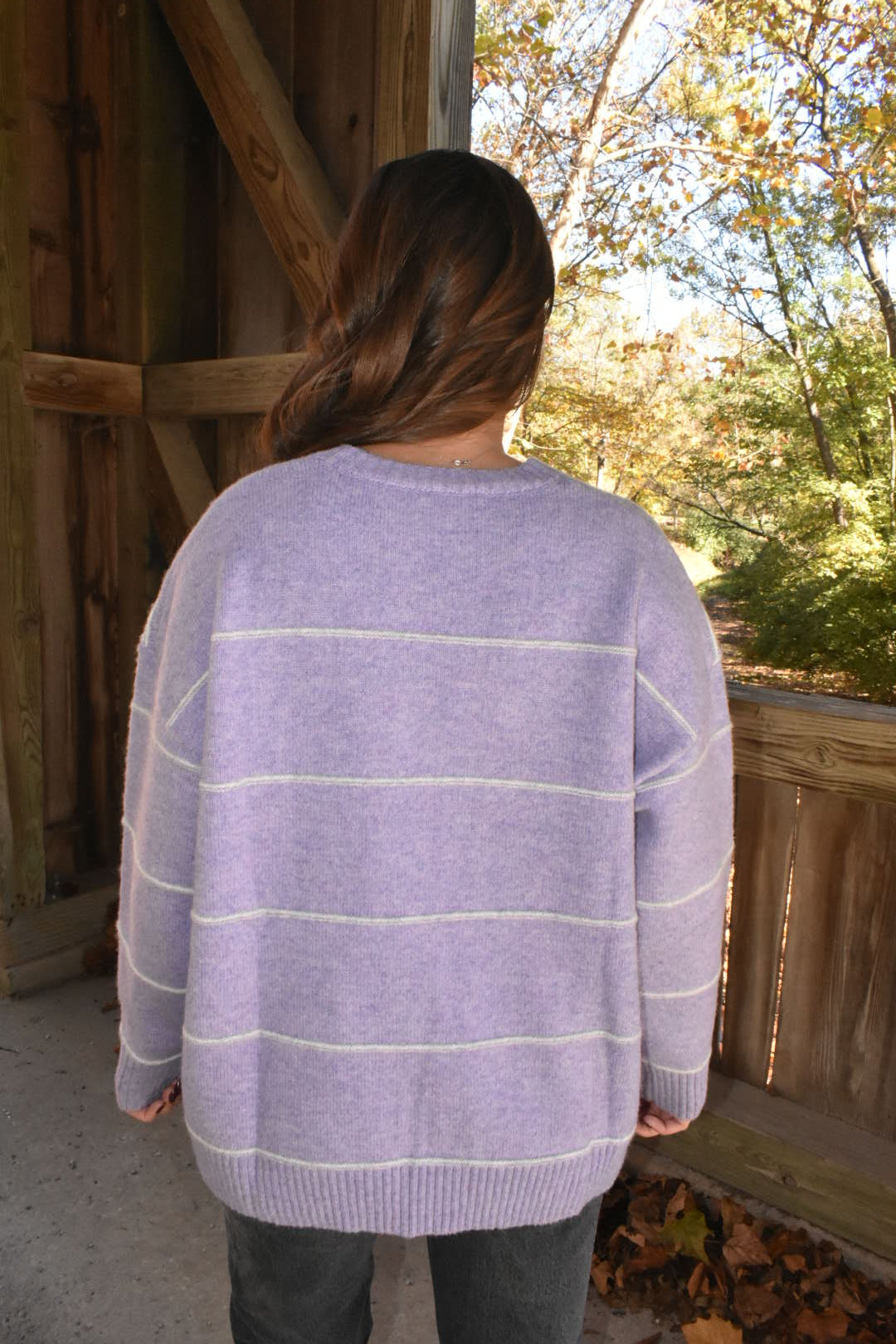 Lavender Fields Sweater