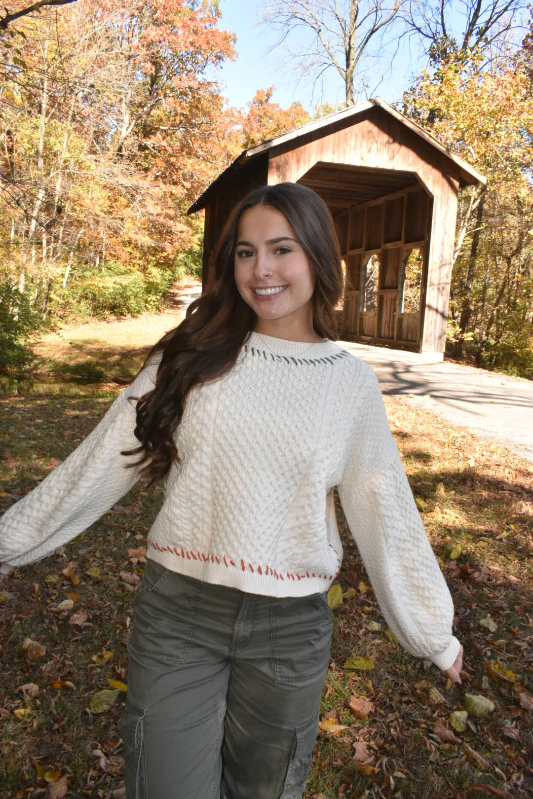 Harvest Stitched Sweater