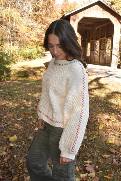 Harvest Stitched Sweater