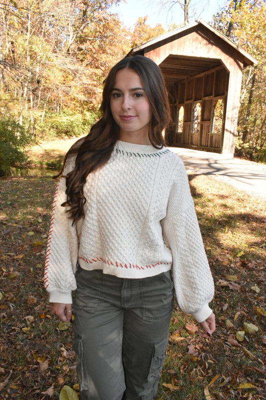 Harvest Stitched Sweater